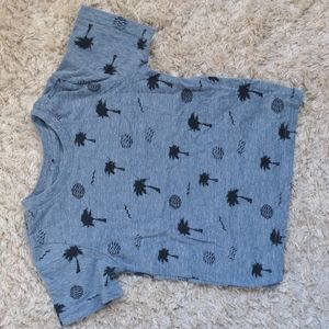 Toddler boys palm tree tshirt